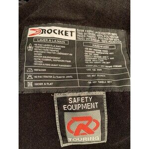Joe Rocket Touring Motorcycle Jacket Removable Windbreaker Liner Men's Small